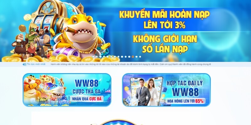 Khuyến mãi của WW88 được cập nhật đều đặn