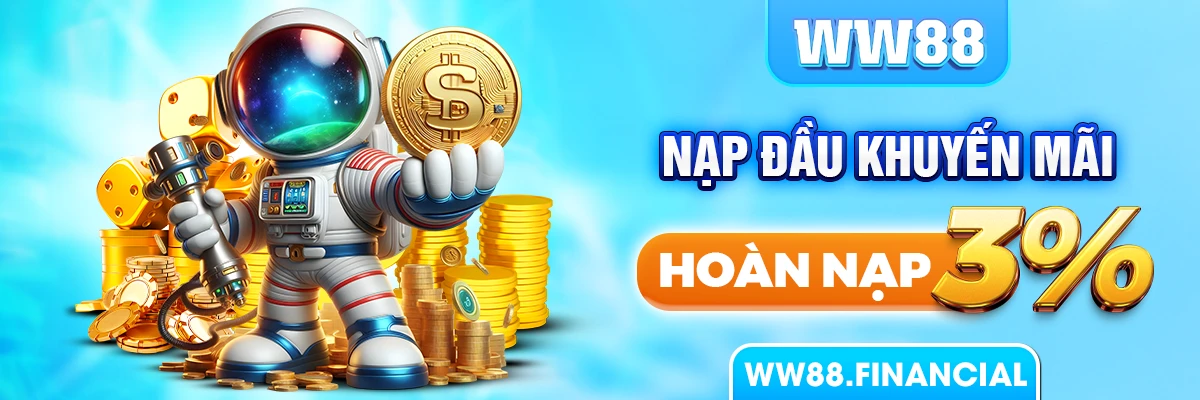 Nạp đầu khuyến mãi hoàn nạp 3%